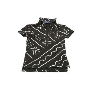 Pre Loved Ralph Lauren Vintage Ralph Lauren The Skinny Polo Printed Shirt in
